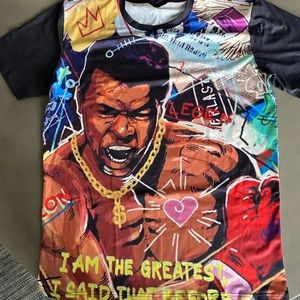 Muhammad Ali T-shirt stretchy